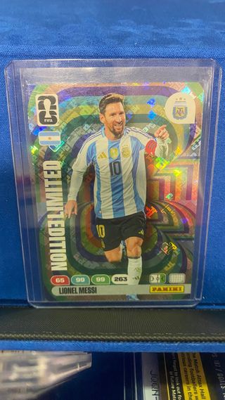 Cromo Lionel Messi Limited Edition Panini