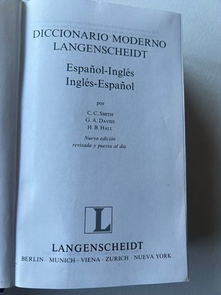 Diccionario Inglés-Español