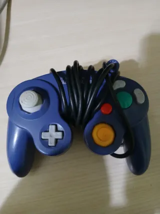 Mando Nintendo Gamecube Original Indigo