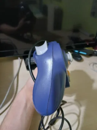 Mando Nintendo Gamecube Original Indigo