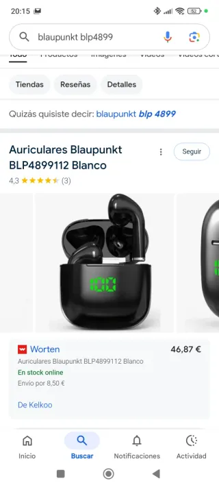 Auriculares Blaupunkt BLP4899