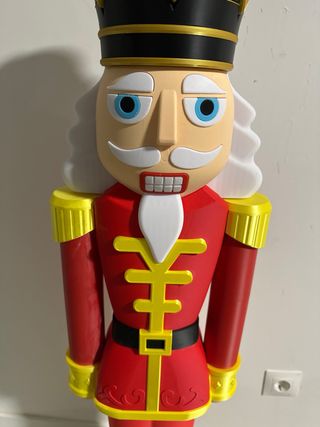 Adorno Navideño Figura Soldado Cascanueces