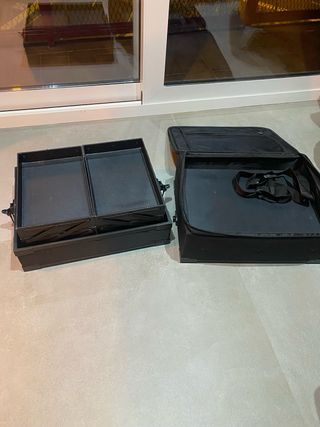 Maletín de maquillaje negro