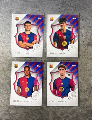 /125 Lote Cartas Topps Fc Barcelona 125 Aniversar