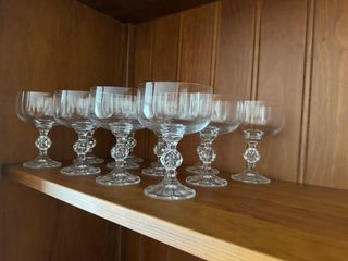 Coppa di cristallo Bohemia per dessert