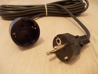 CAVO ALIMENTAZIONE PROLUNGA 7 METRI SCHUKO MAS+FEM