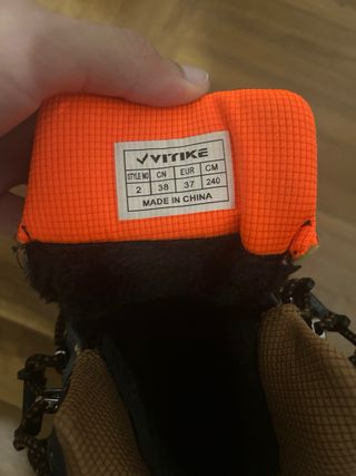 Botas de montaña para nieve y hielo