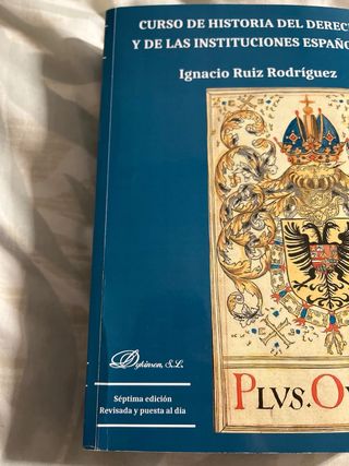 Curso de historia del derecho y de las instituc...