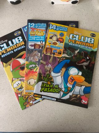 Revistas Club penguin