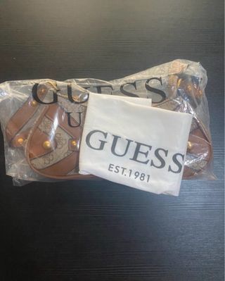 Borsa Guess Beige/Marrone