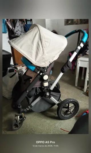 Carro de paseo Bugaboo, maxicosi, patín, sacos....