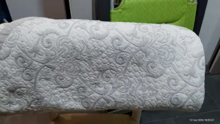 Somier de láminas con estructura metálica y ajuar