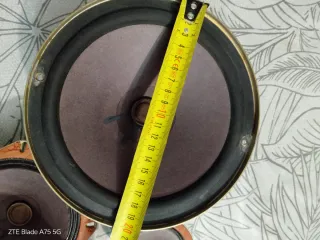 Altavoces Roselson Beige y Negro antiguo años 70