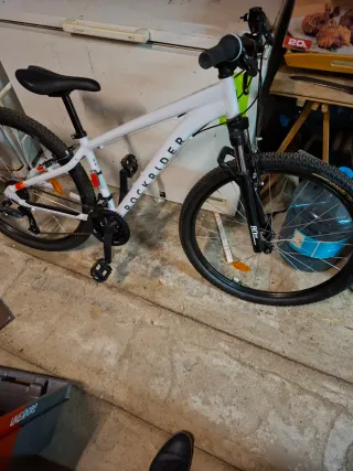 Bicicleta Rockrider Blanca