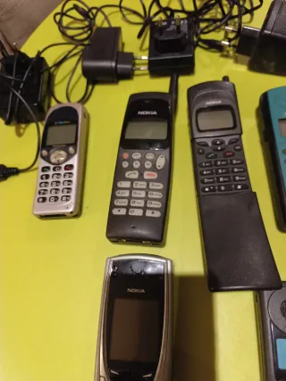 Lotería teléfonos móviles antiguos