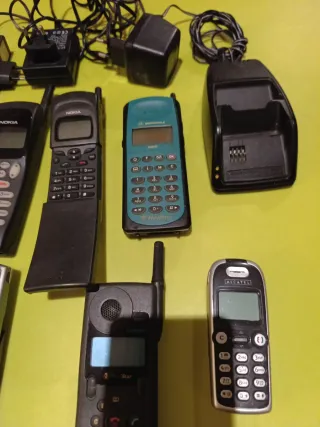 Lotería teléfonos móviles antiguos