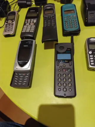 Lotería teléfonos móviles antiguos