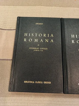Historia romana I, II y III