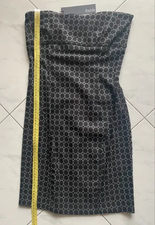 Tubino nero a fascia tg 40 IT Rayda