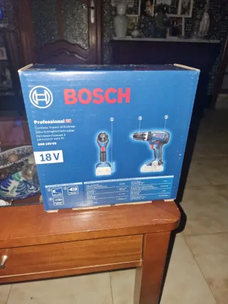 Taladro Percutor Bosch GSB 18V-55