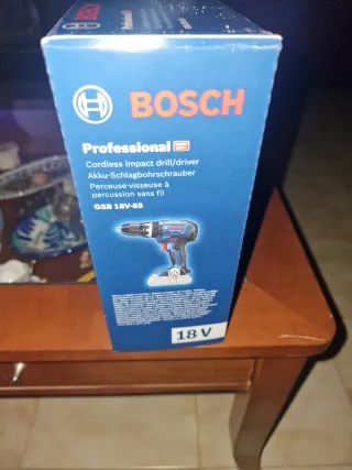 Taladro Percutor Bosch GSB 18V-55