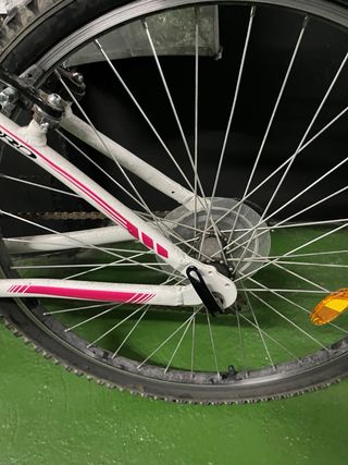Bicicleta B Pro Blanca y Rosa