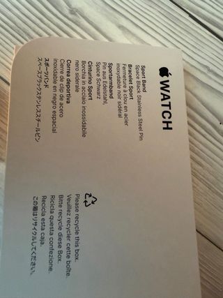 Pulsera para Watch Negra