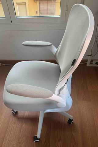 Silla de Oficina Ergonómica Hbada J3 Blanca