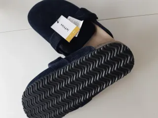 Zapatillas de estar por casa azul