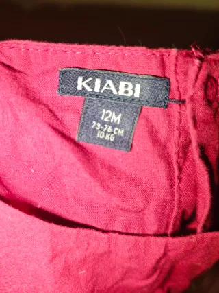 Lote 2 Vestidos Bebé Niña (Kiabi + MC Baby)