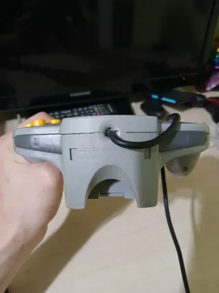 Mando Nintendo 64 Original Gris