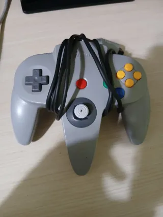 Mando Nintendo 64 Original Gris