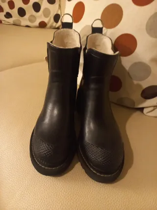 Botas de lluvia azul marino