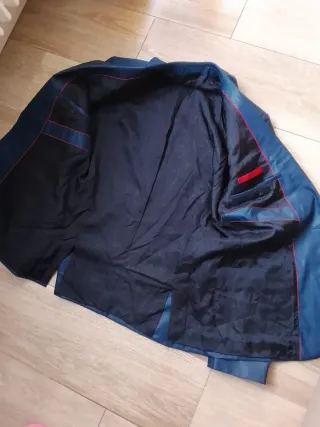 Blazer/Giacca in pura Lana tgIT48/M navy HugoBoss