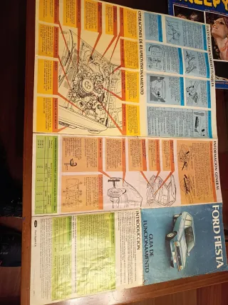 Manual antiguo Ford fiesta