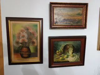 Cuadros antiguos decorativos.