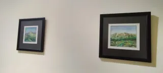 Cuadros enmarcados paisaje