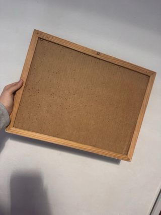 Tablero de corcho para fotos