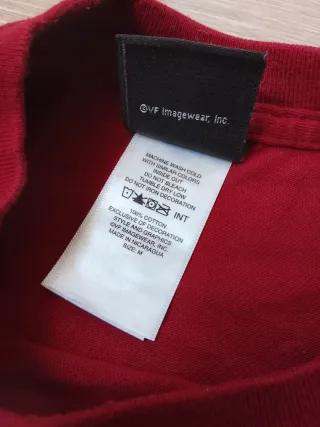 Vintage Maglietta Harley Davidson tgM borgogna