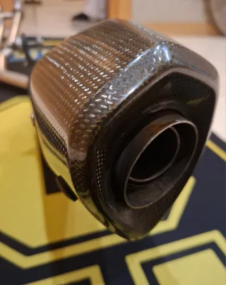 Tubo de escape Akrapovic carbono