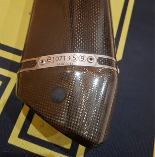 Tubo de escape Akrapovic carbono