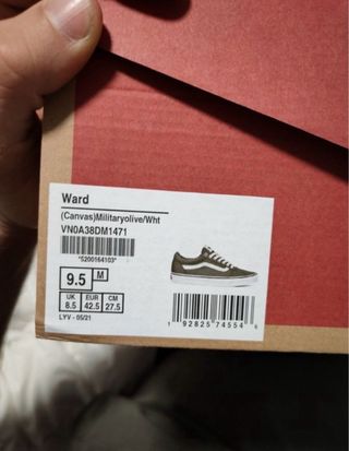 Vans Ward Military Talla 42.5