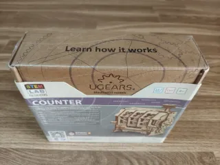 Ugears Counter - Modelo Mecánico STEM