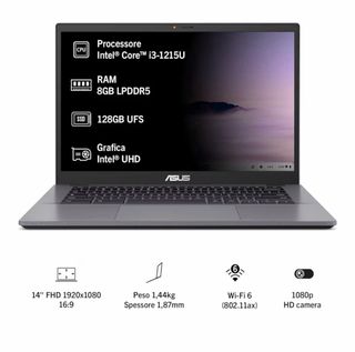 ASUS Chromebook Plus CX3402CB – 14” TouchScreen