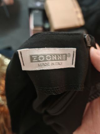 Minigonna Zoonne nera taglia M