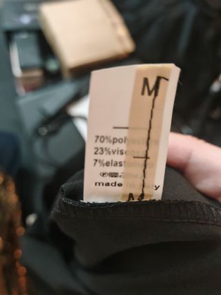 Minigonna Zoonne nera taglia M