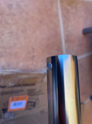 Barra Cortina Ducha Curva Ajustable 40