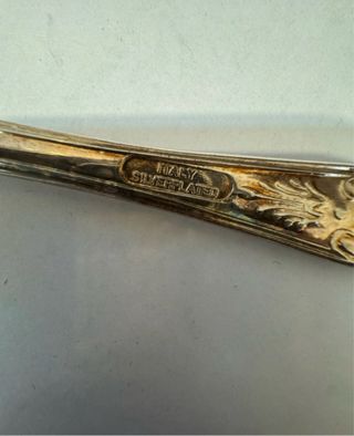 Posate da portata placcate argento anni '20