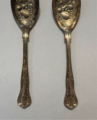 Posate da portata placcate argento anni '20