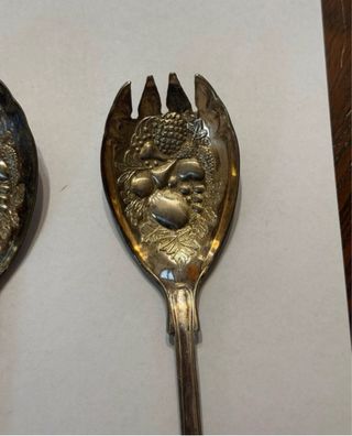 Posate da portata placcate argento anni '20